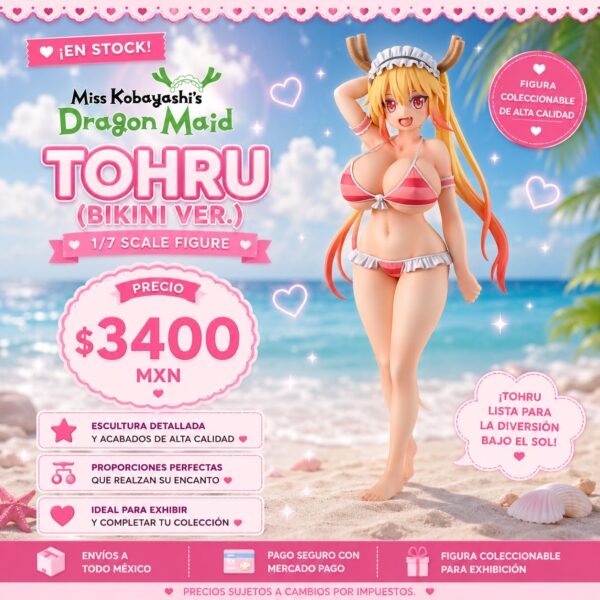 Miss Kobayashi's Dragon Maid: Tohru (Bikini Ver.) 1/7 [Q-Six]