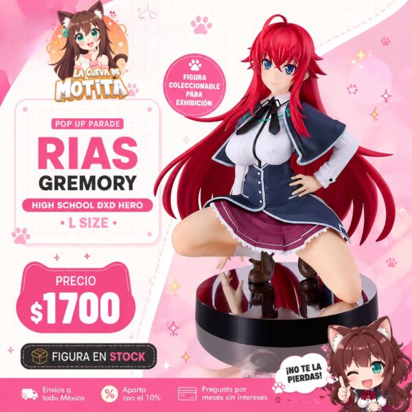 POP UP PARADE: High School DxD Hero - Rias Gremory (L Size)