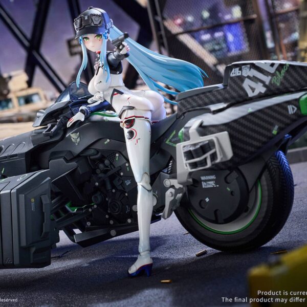 Girls' Frontline 2 Exilium: Klukai & Motorbike Set 1/12 - Speed Star Ver. [Nuclear Gold Reconstruction / AniMester]