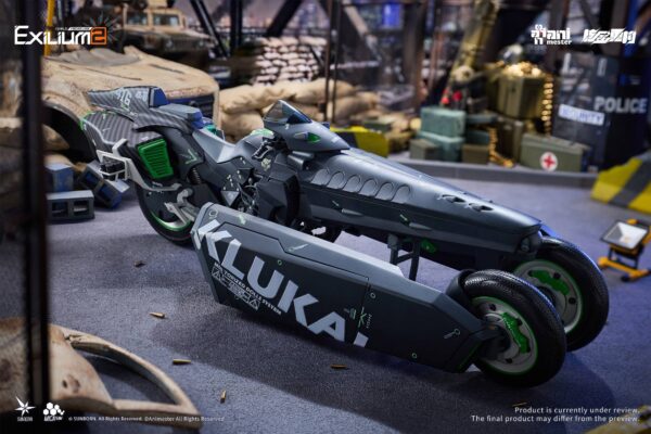 Girls' Frontline 2 Exilium: Klukai & Motorbike Set 1/12 - Speed Star Ver. [Nuclear Gold Reconstruction / AniMester]