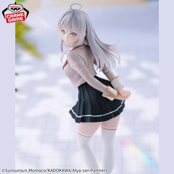 Glitter ＆ Glamours: Alya Sometimes Hides Her Feelings in Russian - Alya (School Uniform Ver.) (Banpresto) [2nd Hand]