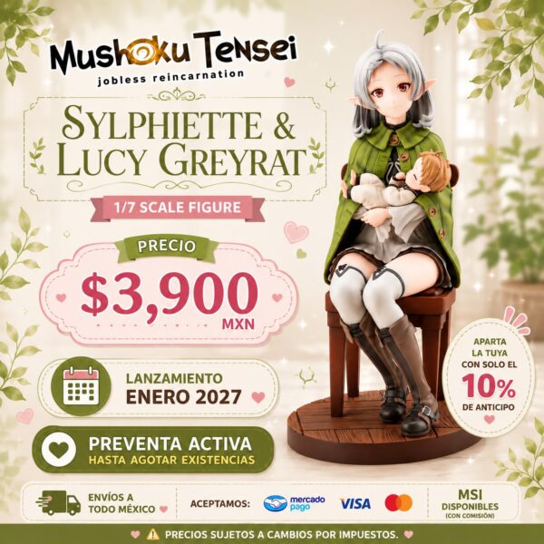 Mushoku Tensei Jobless Reincarnation: Sylphiette & Lucy Greyrat 1/7