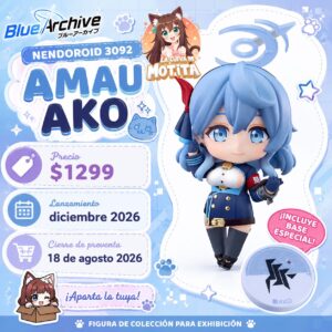 WhatsApp Image 2026-07-09 at 10.46.28 PM Nendoroid 3092: Blue Archive - Amau Ako + BONUS