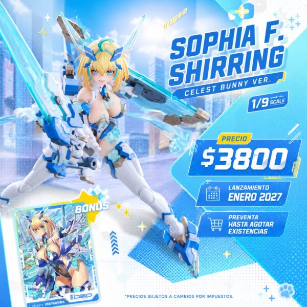 WhatsApp Image 2026-07-09 at 8.08.27 PM ophia F. Shirring - Celest Bunny Ver. 1/9