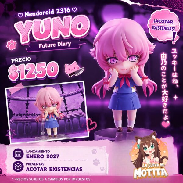 Nendoroid 2316: Future Diary - Yuno Gasai