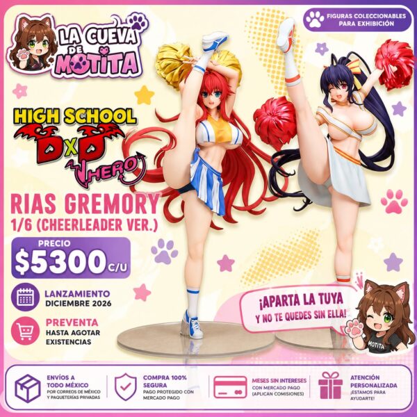 High School DxD HERO: Rias Gremory 1/6 (Cheerleader Ver.)