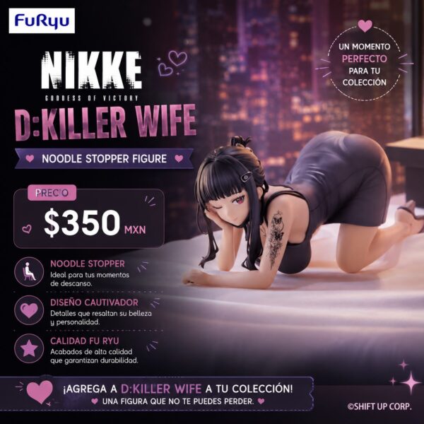 Goddess of Victory NIKKE: D:Killer Wife - Noodle Stopper Figure