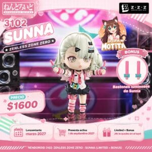 Nendoroid 3102: Zenless Zone Zero - Sunna (Limited + Bonus)