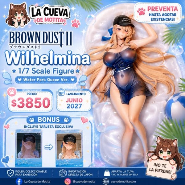 Brown Dust 2: Wilhelmina 1/7 - Water Park Queen Ver. (With Bonus)