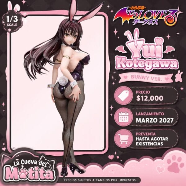 To Love-Ru Darkness: Yui Kotegawa 1/3 - Bunny Ver.