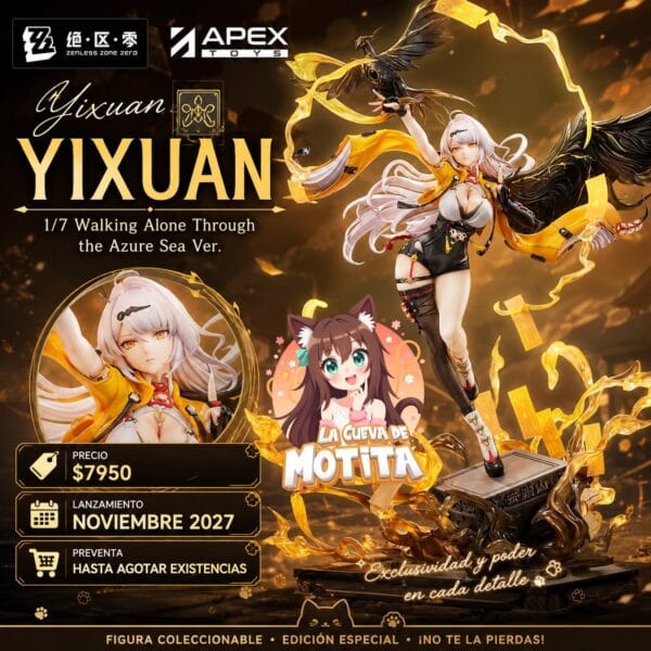 Zenless Zone Zero: Yixuan 1/7 - Walking Alone Through the Azure Sea Ver.