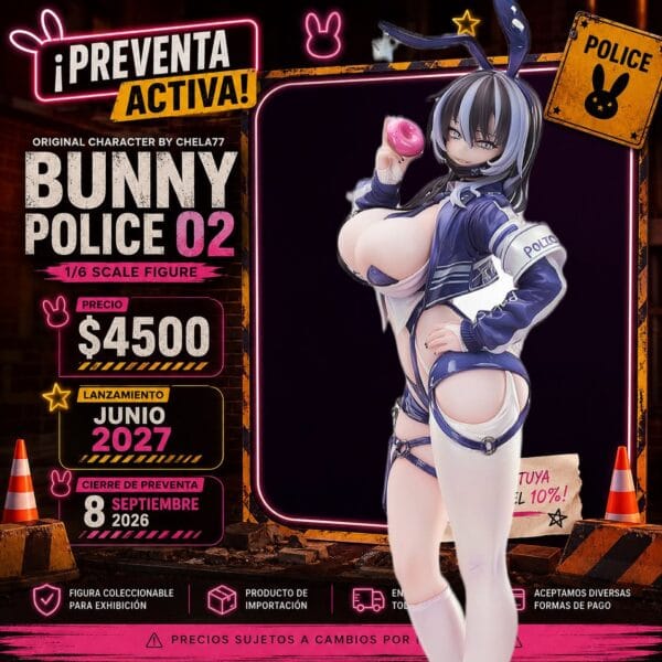 Original Character by CheLA77: Bunny Police 02 1/6