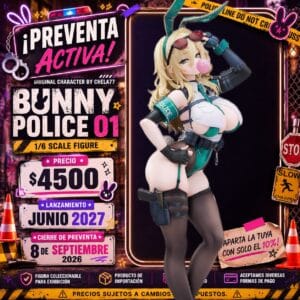 Original Character by CheLA77: Bunny Police 01 1/6
