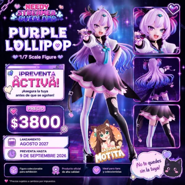 Needy Streamer Overload: Purple Lollipop 1/7
