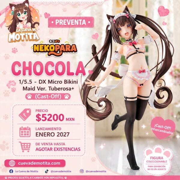 Nekopara: Chocola 1/5.5 - DX Micro Bikini Maid Ver. Tuberosa+ (Cast-Off)