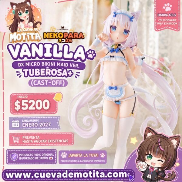 Nekopara: Vanilla 1/5.5 - DX Micro Bikini Maid Ver. Tuberosa+