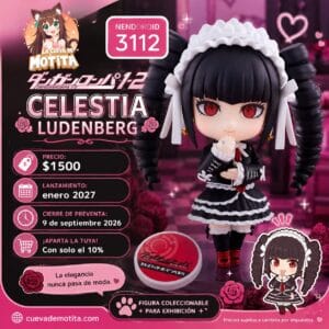 Nendoroid 3112: Danganronpa 1+2 - Celestia Ludenberg (Limited + Bonus)