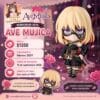 Nendoroid 3076: BanG Dream! Ave Mujica - Doloris [Good Smile Arts Shanghai]