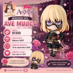 Nendoroid 3076: BanG Dream! Ave Mujica - Doloris [Good Smile Arts Shanghai]