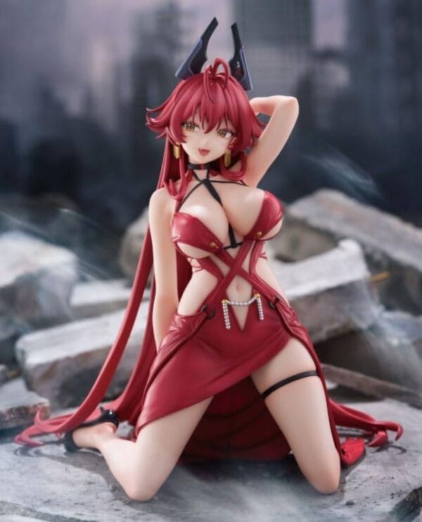 Goddess of Victory NIKKE: Red Hood - Nonsense Red Ver. Noodle Stopper Figure (2nd Hand / Loose) [FuRyu]