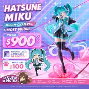 Hatsune Miku: Mujin-chan Ver. T-Most Figure (2nd Hand / Loose)