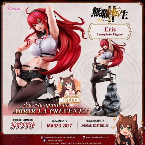 Mushoku Tensei Jobless Reincarnation: Eris Boreas Greyrat - Lucrea Series