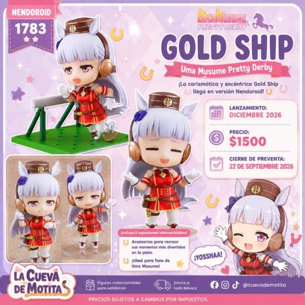 Nendoroid 1783: Uma Musume Pretty Derby - Gold Ship