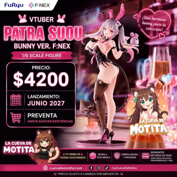 Vtuber: Patra Suou 1/6 - Bunny Ver. F:NEX [FuRyu]