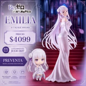 Re:Zero Starting Life in Another World: Emilia 1/7 - Wedding Dress Ver.