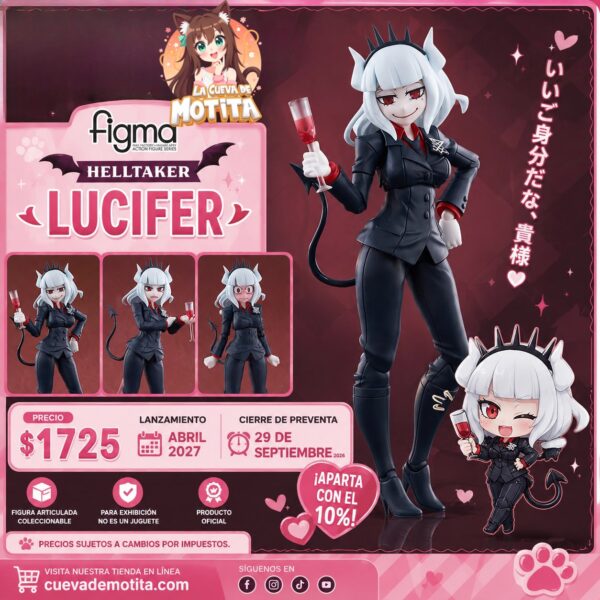 Figma: Helltaker - Lucifer [Max Factory]