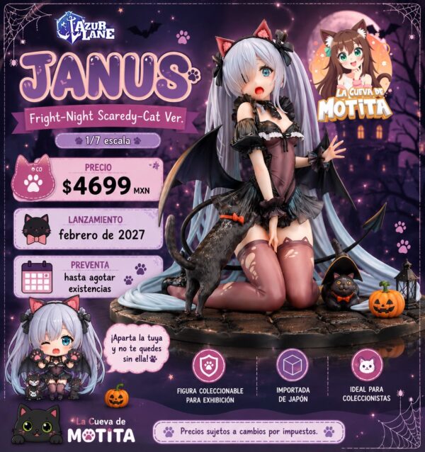 Azur Lane: Janus 1/7 - Fright-Night Scaredy-Cat Ver.