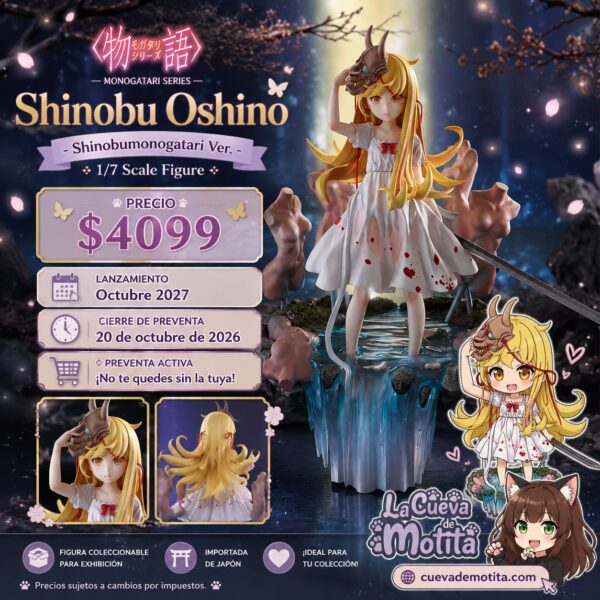Monogatari Series: Shinobu Oshino 1/7 - Shinobumonogatari Ver. G.S.Collection