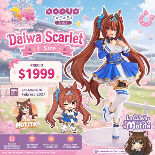 POP UP PARADE: Uma Musume Pretty Derby - Daiwa Scarlet (L Size)