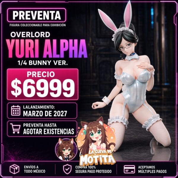 Overlord: Yuri Alpha 1/4 - Bunny Ver. [FREEing]
