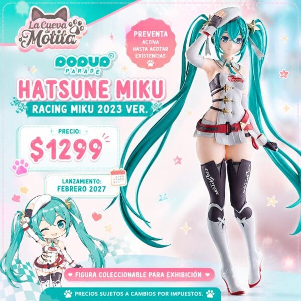 POP UP PARADE: Hatsune Miku - Racing Miku 2023 Ver.