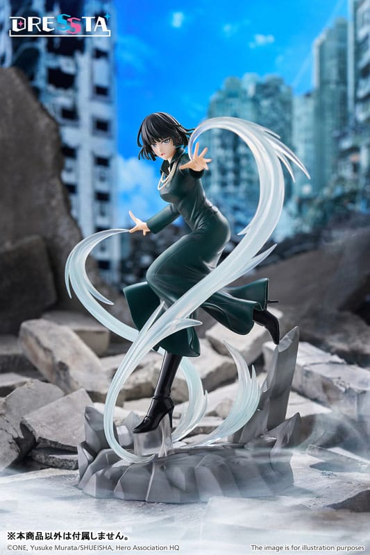 One-Punch Man DRESSTA Statue Figure - Hellish Blizzard