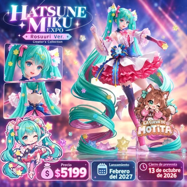 Creators Collection Figure Hatsune Miku: Rosuuri Ver.