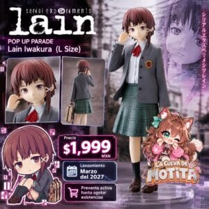 POP UP PARADE: Serial Experiments Lain - Lain Iwakura (L Size)