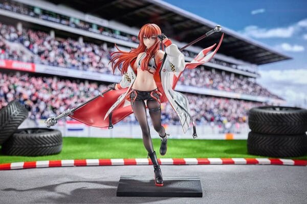 Steins Gate: Kurisu Makise 1/7 (Racing Ver.) - Figure & Plush Set
