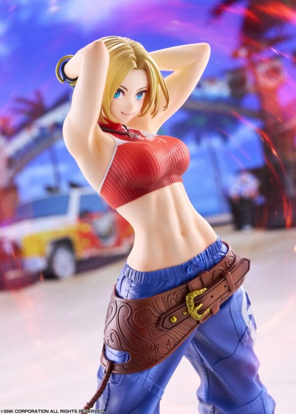 The King of Fighters XV: Blue Mary 1/7 - Fighting Girls Collection
